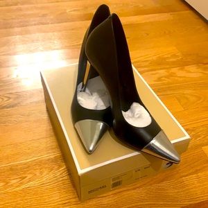 Brand new leather pumps